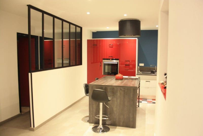 Cuisine moderne et fonctionnelle à Cerisy-la-Salle